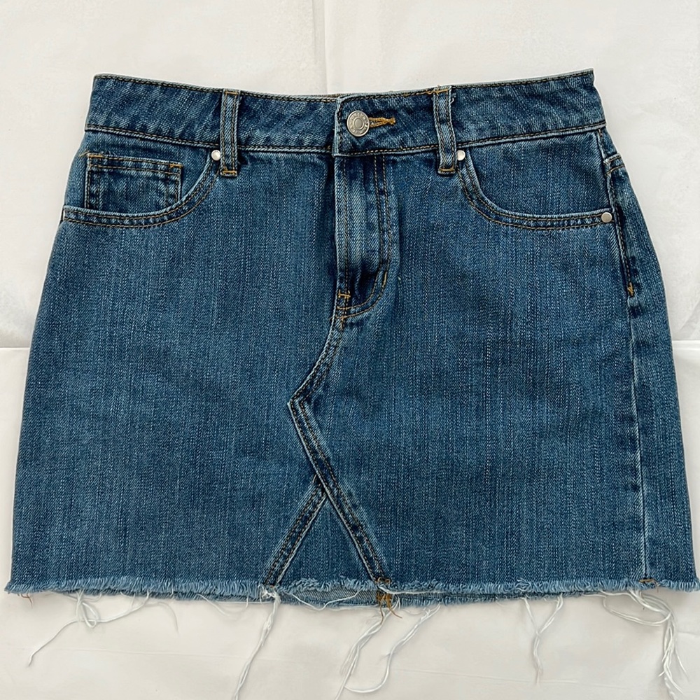 Pac Sun denim mini skirt